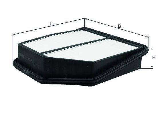 HAVA FİLTRESİ Air filter element — MAHLE LX4082 - MAHLE