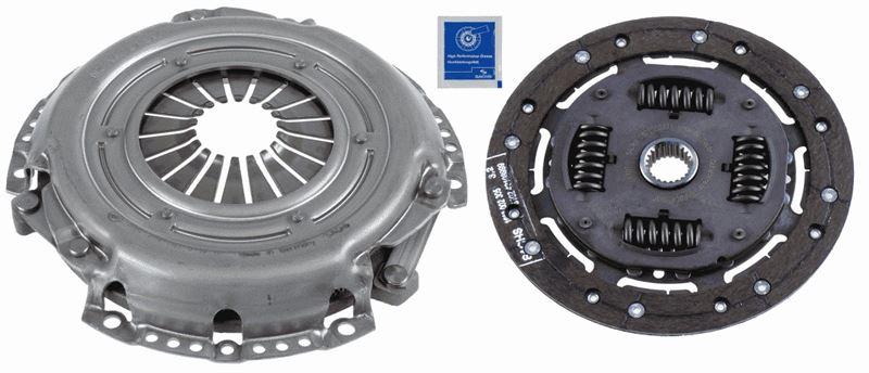 DEBRİYAJ SETİ (BASKI+DİSK) FORD MONDEO I 1.6 16V (93-96) (L1F) RULMANSIZ - SACHS - OEM 1031128