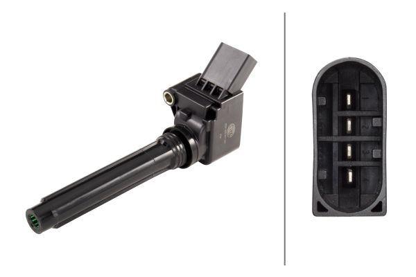 ATEŞLEME BOBİNİ VW-AUDI-SEAT-SKODA 4-KUTUPLU - HELLA - OEM 06L905110E