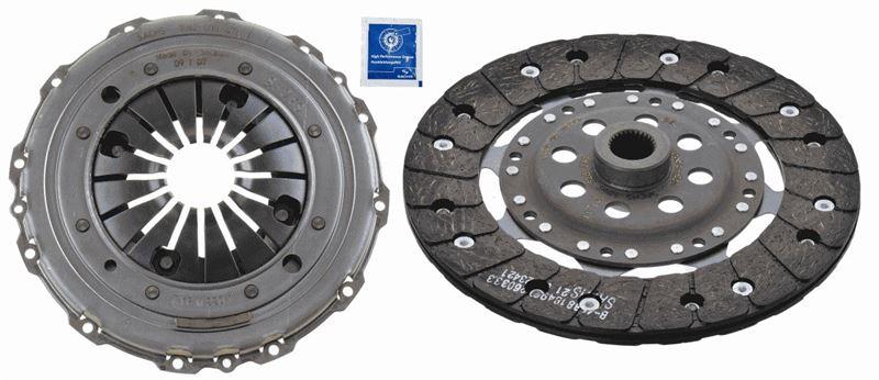 DEBRİYAJ SETİ (BASKI+DİSK) TRANSPORTER T4 2.5TDI (09/95-12/96) (ACV.AYC)x - SACHS - OEM 074198141AX