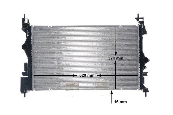 Kühlmittelkühler OPEL ADAM / CORSA - MAHLE