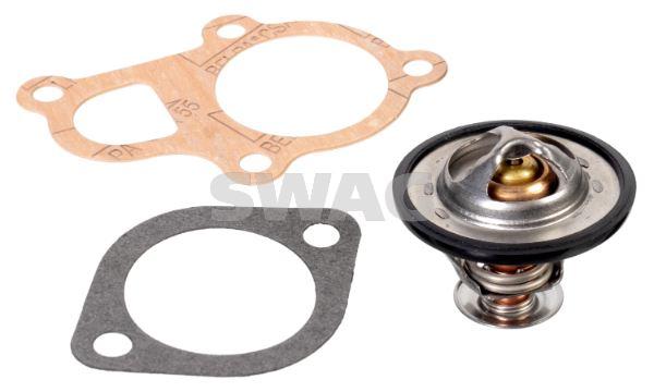 TERMOSTAT (82 °C - CONTALI) HYUNDAI ACCENT ADMIRE ERA 1,6L G4ED benzinli 16v 01-> / GETZ 1,4L G4EE 06-10 / ELANTRA 1,6L 1,8L 2,0L 96-00 / SCOUPE 1,6L G4ED 01-> / SONATA 2,0L 05-> / KIA CERATO 04-> - SWAG - OEM 2550023001