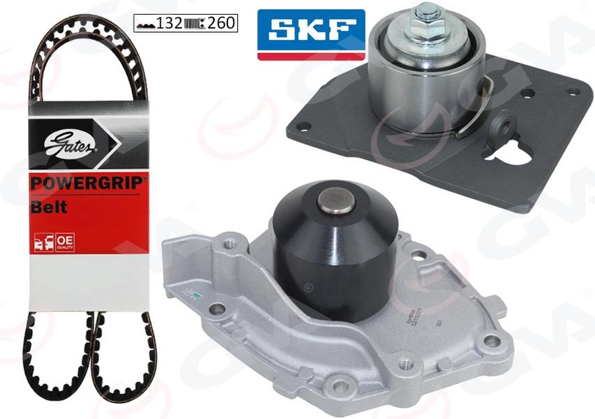 DEVİRDAİMLİ EKSANTRİK GERGİ KİTİ (132x260) MASTER - GVA - OEM 7701477048