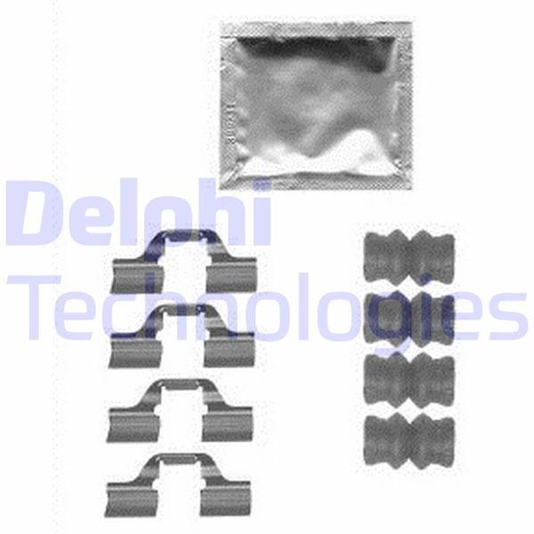 FREN BALATA MONTAJ TAKIMI ARKA TOYOTA AVENSİS. COROLLA HATCBACK 09/97>02/03 - DELPHI