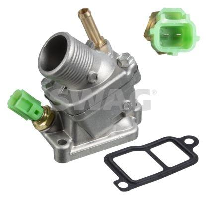 TERMOSTAT 90°C VOLVO C30 06>12 C70 II 2.4D 07>13 S60 2.0T 00>10 KOMPLE - SWAG - OEM 30650469