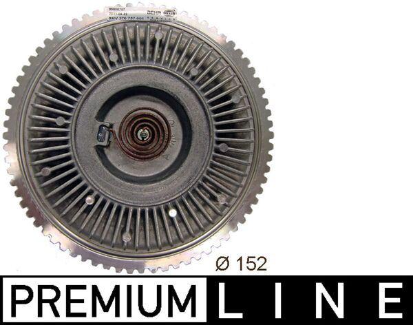 FAN TERMIGI TRANSIT T15-T12 2.5 TDI 97>00 TURBO (TEK TERMIK)ESKI MODEL - MAHLE - OEM 92VB8A616BA