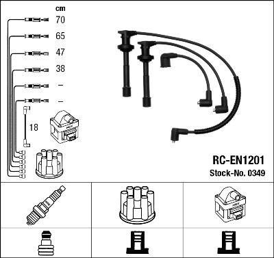 RC-EN1201 ATEŞLEME KABLOSU - NGK