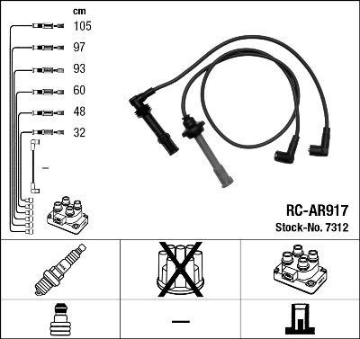 RC-AR917 ATEŞLEME KABLOSU - NGK