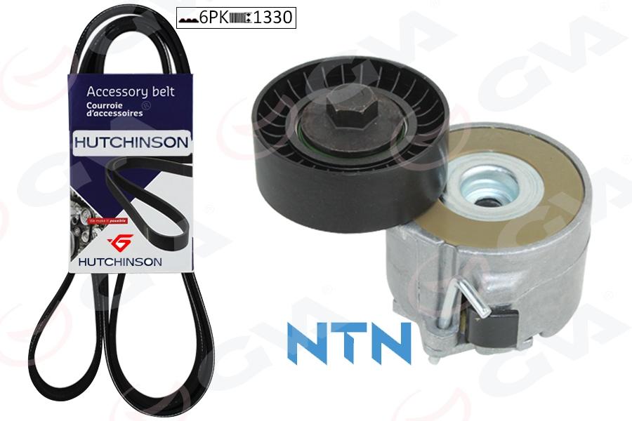 ALTERNATÖR GERGİ KİTİ (KÜTÜKLÜ) CORSA D 06=> MERIVA B 10=> 1.3 CDTI (K016PK1328) - GVA - OEM 6340615