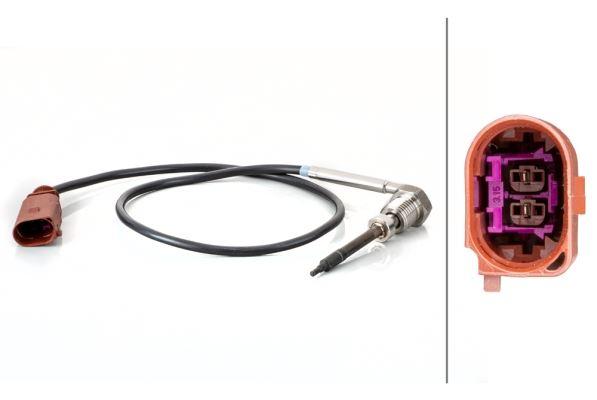 EGZOZ SICAKLIĞI SENSÖRÜ VW (460 MM) - HELLA - OEM 059906088AB