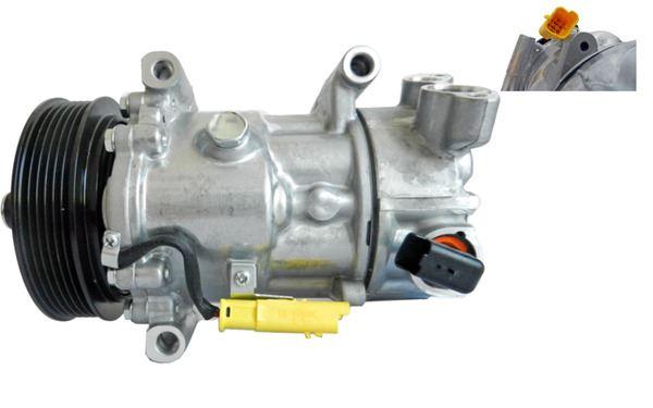 KLİMA KOMPRESÖRÜ P207-C3 1.4-1.6-P307-C4 1.4-1.6-2.0-P308 1.6-2.0-PARTNER TEPEE-BERLINGO-C5 1.6 HDİ - MAHLE - OEM 9678656080