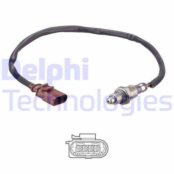 Ön OKSİJEN SENSÖRÜ AUDI-SEAT-SKODA-VWAUDI A3-SEAT Leon-SKODA Octavia-VW Golf.Touran - DELPHI - OEM 04E906262BF