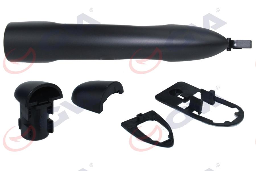 DIŞ KAPI KOLU-KAPAKLI-CİVATALI SAĞ-SOL (ÖN-ARKA) SİYAH ASTARLI MEGANE (02-08)-SCENIC (03-08) - GVA - OEM 7701475145
