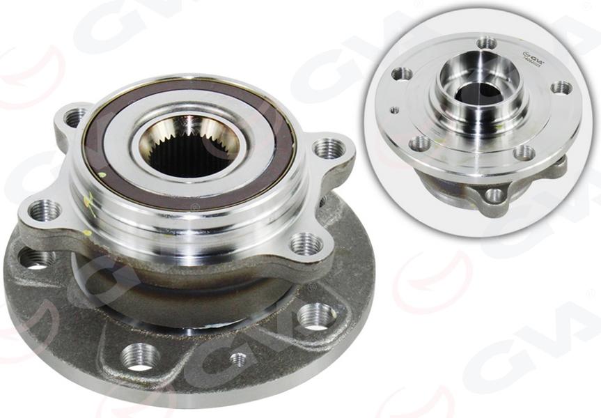 ÖN TEKER PORYASI RULMANLI CADDY III-TOURAN-A3 1.4-1.4FSI-1.4TSI-1.6FSI-2.0TDI (03-)(ABS`Lİ) - GVA - OEM 1T0498621