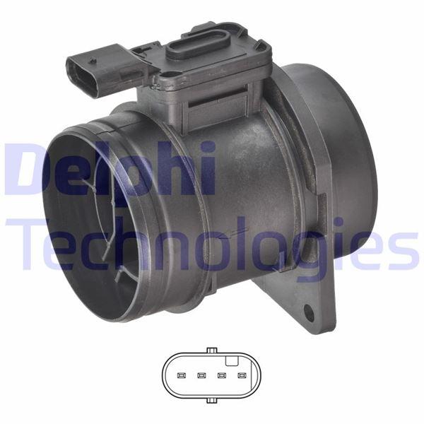 HAVA AKIŞMETRE GOLF7-A3-LEON-PASSAT-JETTA-TIGUAN 1.6-2.0 TDI 2013=> CLHA/B - DELPHI - OEM 04L906461B