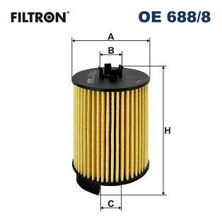 YAĞ FİLTRESİ Audi A4 (8W)-A5 + A5 Cabriolet+Sportback (F5)-A6 (4A_/C8)-A7 (4K)-Q5 II (FY) - FILTRON - OEM 05L115562
