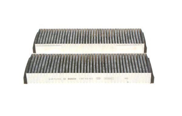 POLEN FİLTRESİ AUDI A6 2.0-2.4-2.8-3.0-3.2 (04-11) — BOSCH 1987432422 - BOSCH - OEM 4F0898438