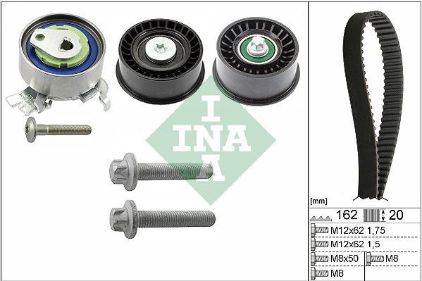 EKSANTRİK GERGİ KİTİ (162x200 ASTRA G-CORSA C-VECTRA C-MERIVA A-ZAFIRA A 1.4-1.6-1.8 16V Z16XE-Z14XE - INA - OEM 95518060