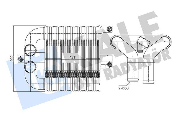 İNTERCOOLER AL/PL/BRZ D-MAX I - KALE - OEM 8980886850