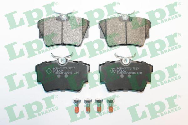 ARKA FREN BALATASI RENAULT TRAFIC II 06> TRAFIC III 15> OPEL VIVARO A 06> VIVARO B 15> - LPR - OEM 7701054772