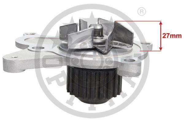 DEVİRDAİM SU POMPASI HYUNDAI SANTAFE. TUCSON 2.0L D4EA CRDİ DİZEL 04-10 - OPTIMAL - OEM 2510027400