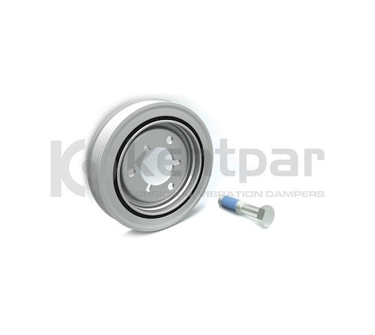 KRANK KASNAĞI (CİVATALI) PEUGEOT P206-P207-P301-P307-PARTNER-BIPPER CITROEN BERLINGO-NEMO-C2-C3-C4- XSARA 1.4 1.6 I 16V 08> - KENTPAR - OEM 0515.R8