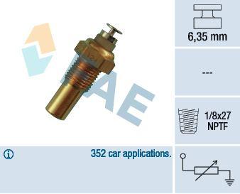 HARARET MÜŞÜRÜ 120 °C ASTRA F-G CORSA A-B FRONTERA B C12NZ-C14NZ-C16NZ-C20NE-X14XE 91-01 - GM - OEM 3439088