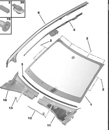 ÖN CAM — PSA 1623573880 - PSA - OEM 1623573880