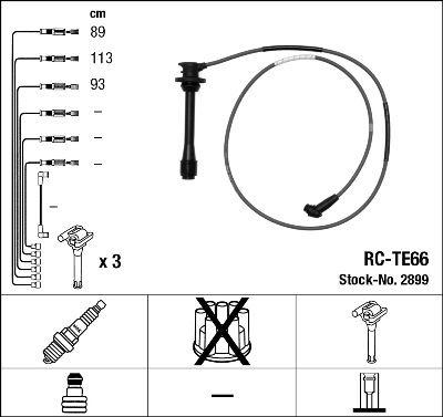RC-TE66 ATEŞLEME KABLOSU - NGK