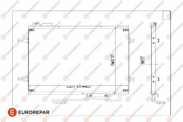 E:KLİ KONDENSE EUROREPAR — EUROREPAR 1609635080 - EUROREPAR - OEM 1609635080