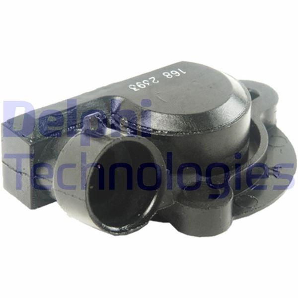 GAZ KELEBEĞİ KONUM SENSÖRÜ (POTANSİYOMETRE) OPEL ASTRA F 1.4-CORSA B 1.4-VECTRA A-B CHEVROLET AVEO-KALOS-SPARK-REZZO 1.6-1.8-2.0 - DELPHI - OEM 17106681