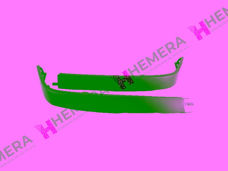 TAMPON SPOYLERİ ÖN SET CITROEN C3 AIRCROSS II 2017> - PULO - OEM 1631806280