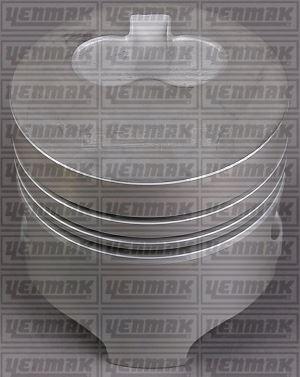 MOTOR PİSTON+SEGMAN (STD) (80.00 ÇAP) (-20MM KISA) KANGOO-EXPRESS-R19 1.9 DİZEL F8Q ÇUKURLU - YENMAK - OEM 7700110924
