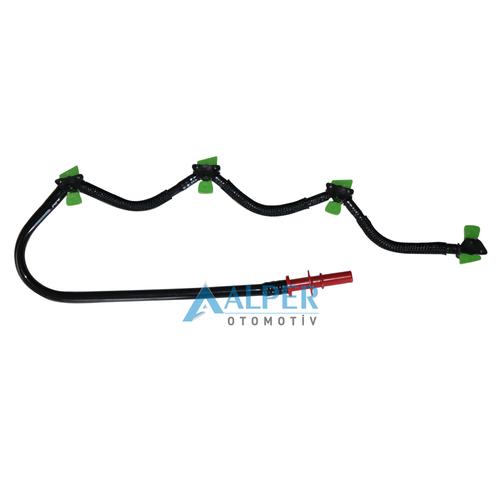 ENJEKTÖR GERİ DÖNÜŞ BORUSU FOCUS 14=> FIESTA 12=> CMAX-GRAND CMAX 15=> MONDEO 14=> 1.5L SOHC DI TC I - ALPER - OEM FM5Q9K022AB