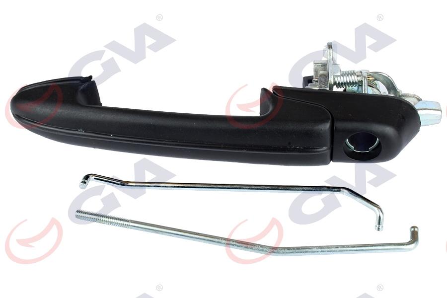 DIŞ KAPI KOLU ÖN SOL (ANAHTAR DELİKLİ) SİYAH MAREA (96-02) - GVA - OEM 46445209