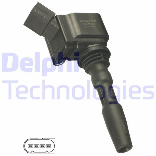 ATEŞLEME BOBİNİ GOLF VII-BEETLE-A3 1.2-1.4 TSİ-JETTA IV-PASSAT-A1-Q3 1.4 TSİ-POLO 1.0-1.2-1.4 TSİ - DELPHI - OEM 04C905110K