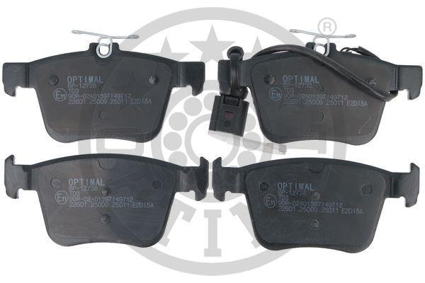 FREN BALATA SETİ DİSKLİ FREN A3 Sportback8VA-8VF) - OPTIMAL - OEM 8V0698451C