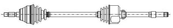 (x) AKS ÖN SAĞ P406 1.6-1.8-1.8 16V-2.0 16V-2.0T-1.9D-1.9TD-2.0HDI (95-04) ABS`Lİ - CIFAM - OEM 3273.6V