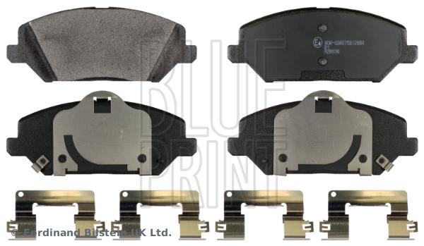 ÖN FREN BALATA HYUNDAI İ30 1.4L T-GDİ 7 vites 17-> / 1.6L CRDİ 17-> / KIA CEED 1.4L 1.6L 18-> - BLUEPRINT - OEM 58101G4A10