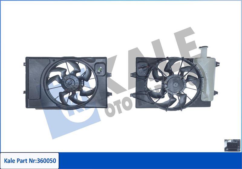 FAN GRUBU HYUNDAI ELENTRA VI 1.6 16-18--(12V) - KALE - OEM 25380F2000