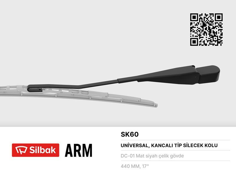 SİLECEK KOLU 450MM IVECO YM 9MM.KANCALI - SILBAK