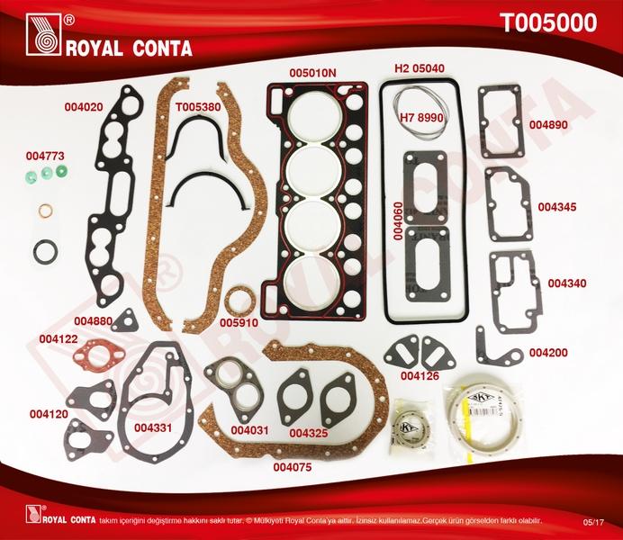 MOTOR TAKIM CONTA (SKT KEÇELİ) R12 1400 - ROYAL