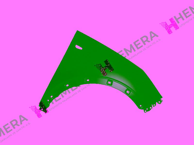 ÇAMURLUK ÖN SAĞ SAC SİNYAL VE DODİK DELİKLİ KIA SPORTAGE 2011> - GORDON - OEM 663213W000