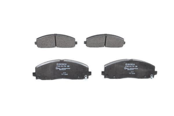 ÖN BALATASI FIAT FREEMONT 11>15 CHRYSLER GRAND VOYAGER V 11> 2.0D MTJ 3.6 - BOSCH - OEM K68144163AF