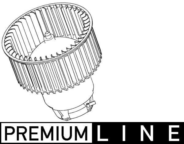 Innenraumgeblaese MB E-CL. (W212) RHD - MAHLE