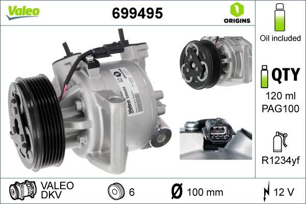 KOMPRESÖR DACIA DUSTER II 18> SANDERO II 17> LOGAN II MCV 17> 1.5 DCİ - VALEO - OEM 926005154R