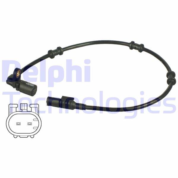 ABS SENSORU ARKA SAG MERCEDES ML-CLASS W163 - DELPHI - OEM A1635401117