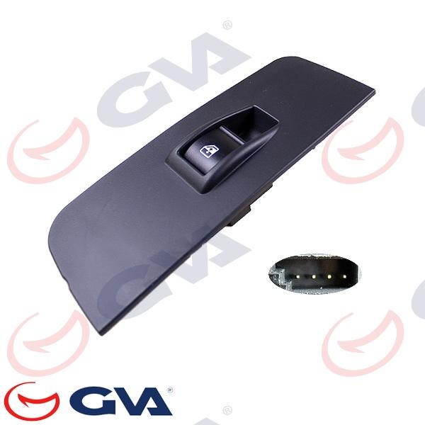 CAM AÇMA ANAHTARI FIAT LINEA ACTIVE SAĞ (TEKLİ-ÇERÇEVELİ - YOLCU) - GVA - OEM 735379275