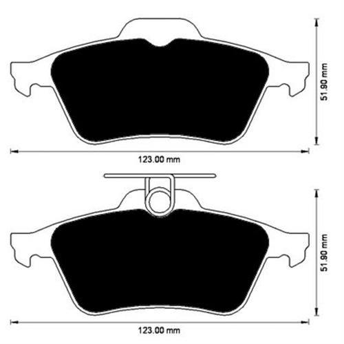 ARKA BALATA FOCUS II CMAX 03> CONNECT 02> LAGUNA III 07> OPEL VECTRA C 02> SIGNUM 03> CITROEN C5 08> PEUGEOT P508 10>18 - MARELLI - OEM 3M512M008AC