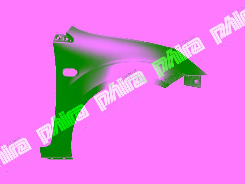 ÇAMURLUK ÖN SAĞ SİNYAL DELİKLİ SAC FORD FIESTA 2001-2008 1528047-1337572 - ORAN - OEM 6S61A16015AB